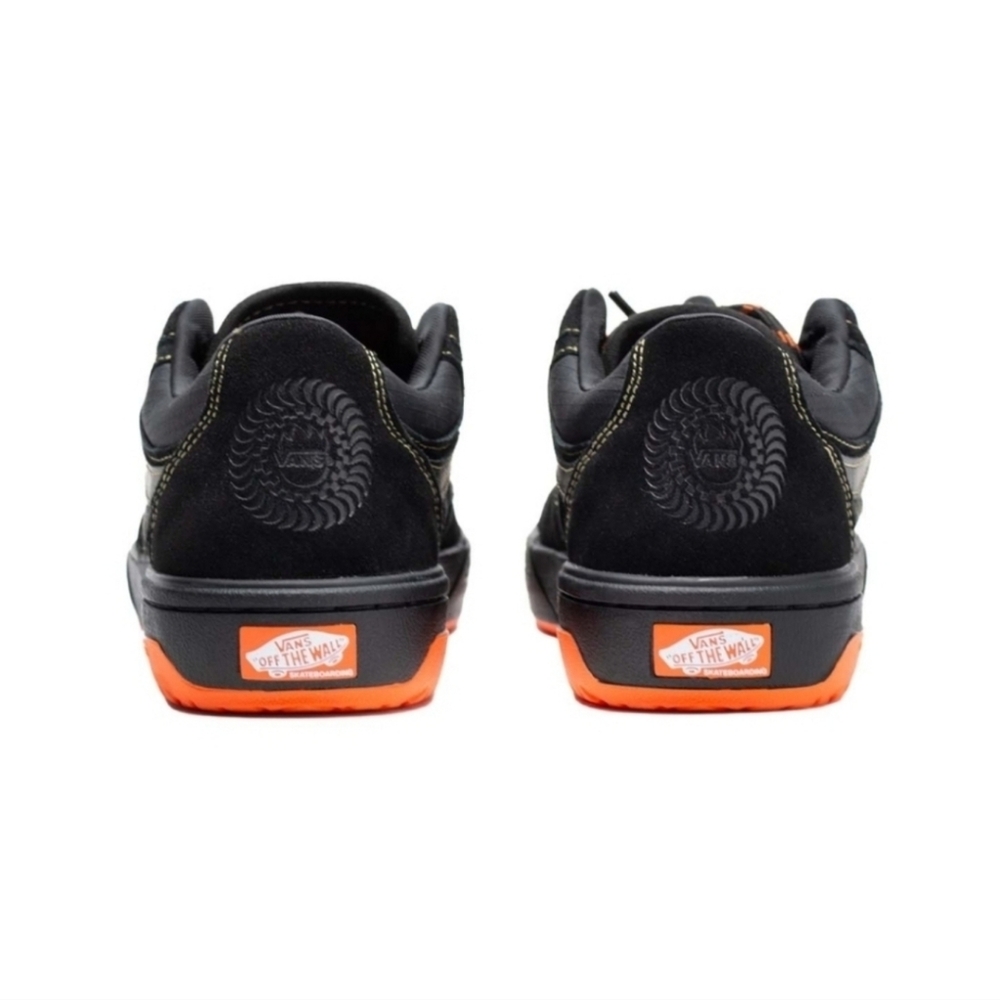 Vans Spitfire Rowan 2 Men Black Orange Flame With Lace Savers 082025 - Picture 5 of 5